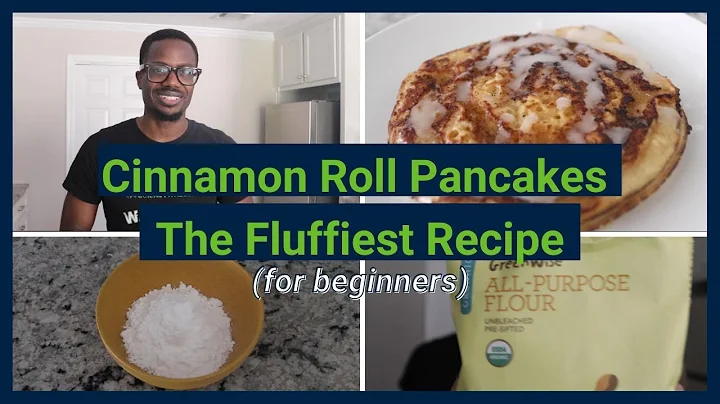 CINNAMON ROLL PANCAKES | Fluffy Pancakes Recipe | The Sweetest Journey | How To Make Pancakes