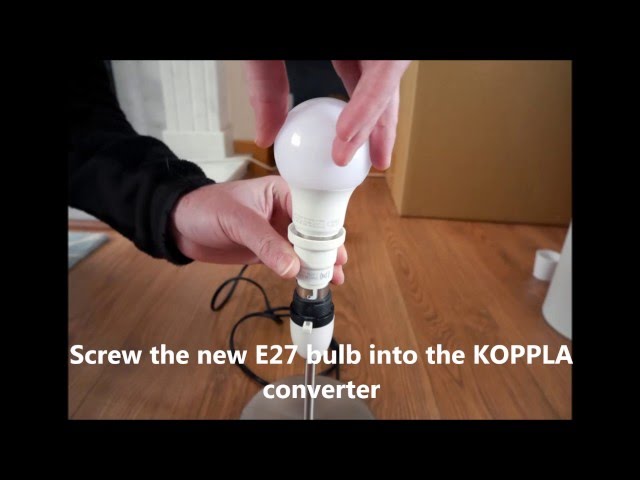 KOPPLA Adaptateur ampoules B22>E27 - IKEA