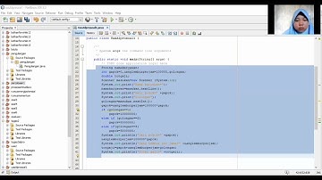 Mengerjakan soal uas algoritma dan pemograman 1