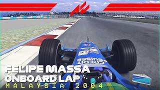 F1 2004 Sepang | Felipe Massa Onboard | #assettocorsa