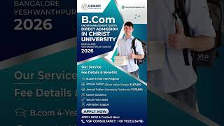 #bcom #christuniversity #yeshwanthpur #campus #bangalore #directadmission2026 #managementquota #2026