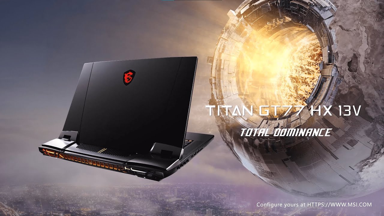 PC portable Gamer MSI - Titan GT77HX 13VI-032FR - 17''UHD 144Hz