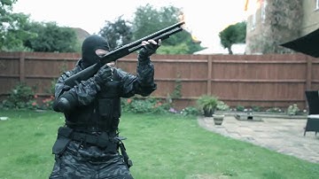 Gun Shot Bullet Time Freeze Glidecam HD2000 Canon 5D