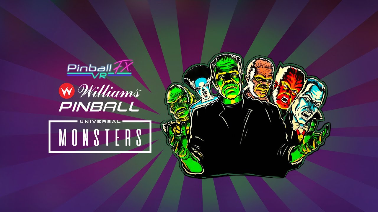 Pinball FX VR - Williams™ Pinball: Universal Monsters Trailer