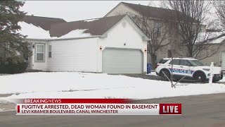 Fugitive’s arrest leads to body being found in Canal Winchester basement