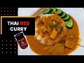 Thai red curry recipe  restaurant style how to make thai red curry
