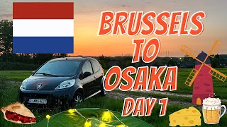 Ep 2 : Driving from Belgium to Japan, bye byee Belgium