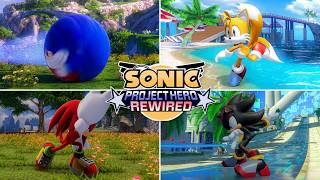 Sonic Project Hero Rewired - Full Game (Max Settings)