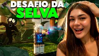 SÓ PODE USAR oque ACHAR na SELVA do 99 Noites na Floresta 😨🌲