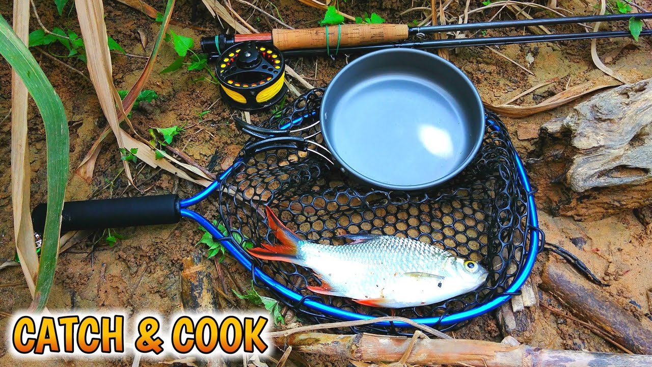Cara Setup Pancing Fly Untuk Pemula | Fly Fishing Malaysia (Catch and Cook)