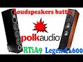 Polk Audio Legend L600 vs RTiA9. Битва напольников