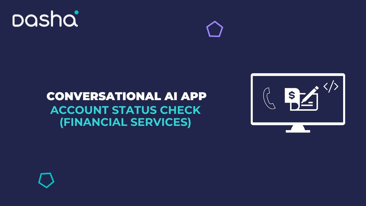 Bank Account Status Check | Automate with Conversational AI (live demo)