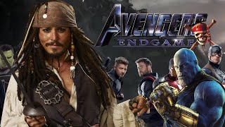 Captain Jack Sparrow in Avengers End Game