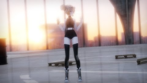 ▌MMD ▌• East of Eden • ◤ Model and Effects Test◢