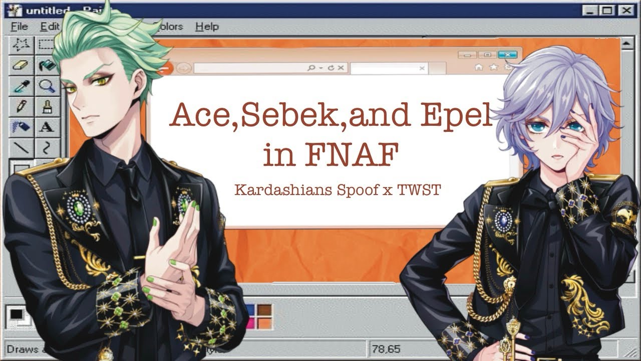 Ace, Sebek, and Epel in Fnaf | TWST x Kardashians Spoof text skit | Alto :)