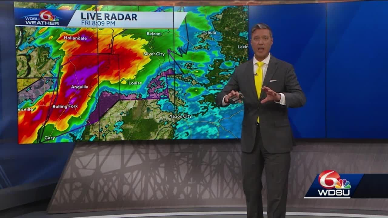 Radar Breakdown of the Mississippi tornado YouTube