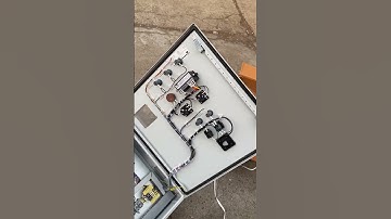 Danfoss VFD Control Panel AHU Vfd bypass Panel Fire safety Relay