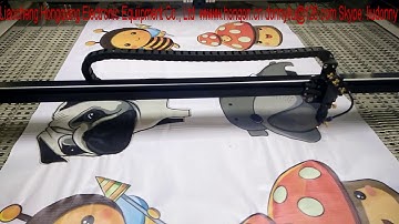 HQ1810V Vision Laser cutter/Printed Fabric/Vision Laser Cutting Machine With Camera Auto Recognition