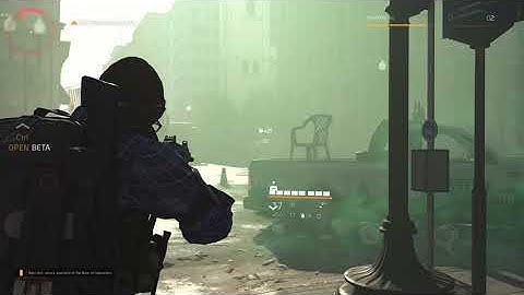 The Division 2 open beta gameplay part 6 of several (sight-seeing) PC 4K HDR