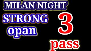 MILAN NIGHT 02/02/26 TEBAL TRICK TODAY 