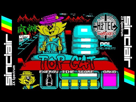 TOP CAT IN BEVERLY HILLS CATS (1991) Walkthrough, ZX Spectrum