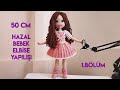 Amigurumi Hazal Bebek elbise yapılışı 1. bölüm(how to crochet doll dresses English subtitle)