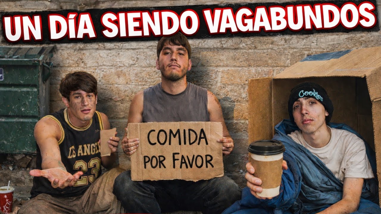 UN DIA SIENDO VAGABUNDOS EN UNA PLAZA🛍️