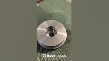 software fusion Cam usinando polia de ferro fundido no torno cnc  na empresa Tecnotooling