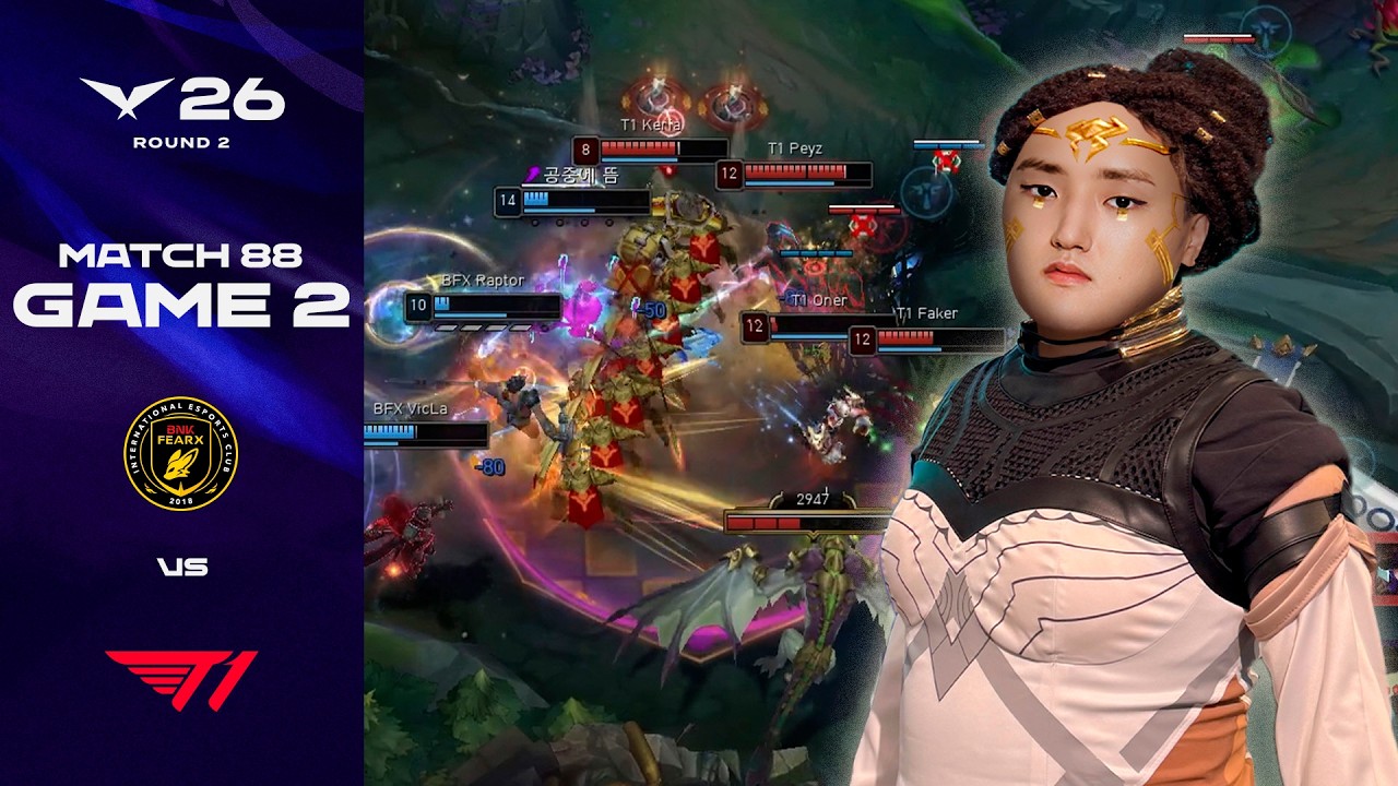 체급, 증량, 과성장 그리고 멜 | BFX vs T1 게임 2 하이라이트 | 2026 LCK