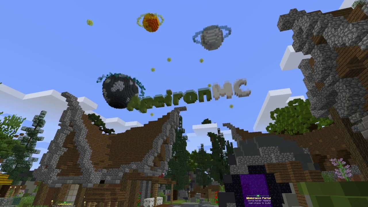 Minecraft Server Review #1 Apeiron MC - YouTube