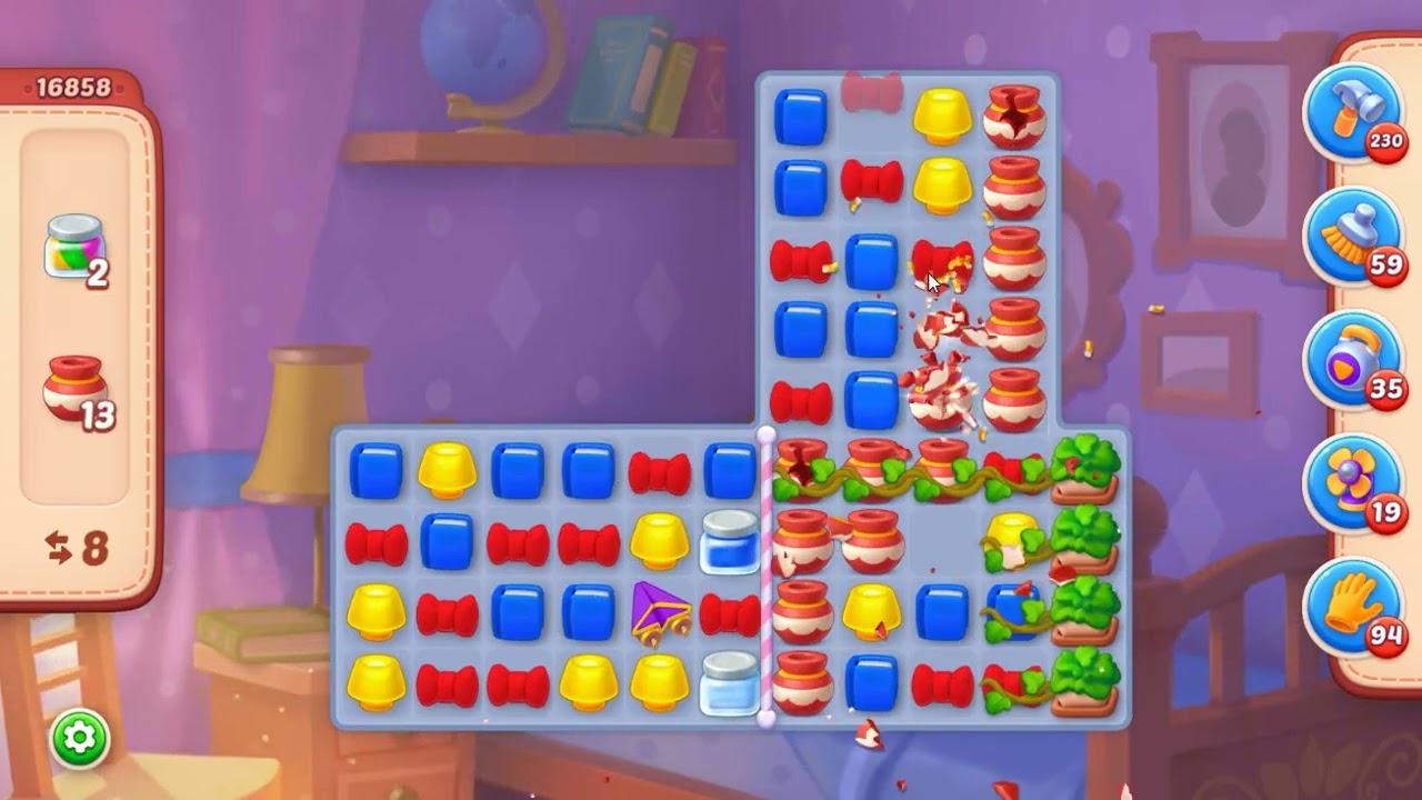 Homescapes Level 16858 - NO BOOSTERS 🏠 | SKILLGAMING ✅