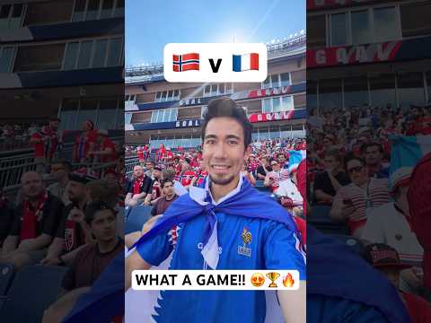 🇳🇴 NORWAY v FRANCE 🇫🇷 at the Boston Stadium 🏟️ #WorldCup