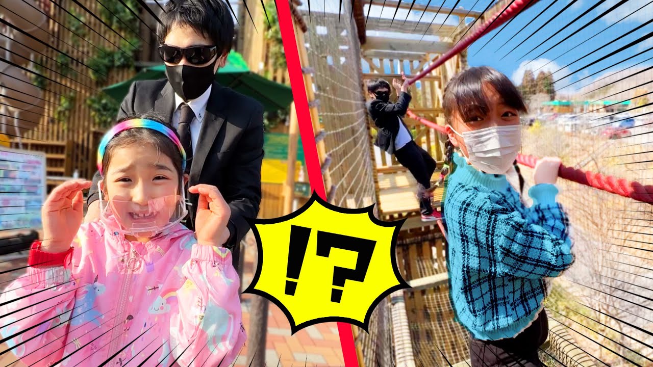 逃走中】遊園地で24時間ハンターと鬼ごっこミッション！にげきれるかな