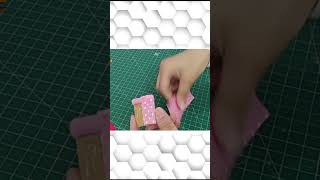 طريقة عمل كرسي مصغر من الكرتون والفوم diy a miniature chair by cardboard #shorts