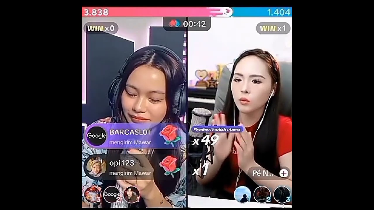 Lady rara live tiktok bareng penyanyi Vietnam 🇻🇳 pe nhung