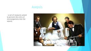 Asepsis   Lecture  №3 pptx