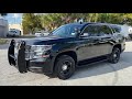 2015 Chevrolet Tahoe Police PPV Interceptor walkaround