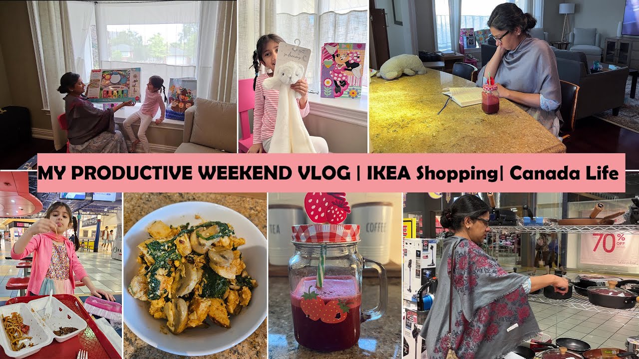 Kitchen ki Shopping Kubhi Khatam Nahi Hogi | IKEA Kitchen Haul | Productive Weekend Vlog Canada Life