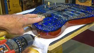 Making A Crocodile Guitar Part 30: The Final Details