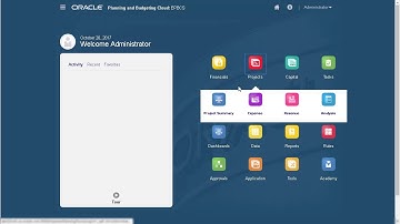 Configuring Projects in Oracle Enterprise Planning Cloud