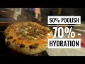 50% Poolish At 70% Hydration