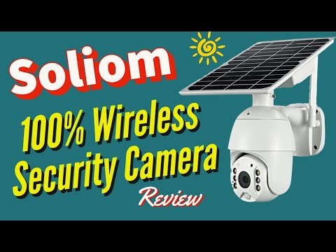 Soliom S600 Wireless Outdoor Solar Battery Security Camera Review and Setup