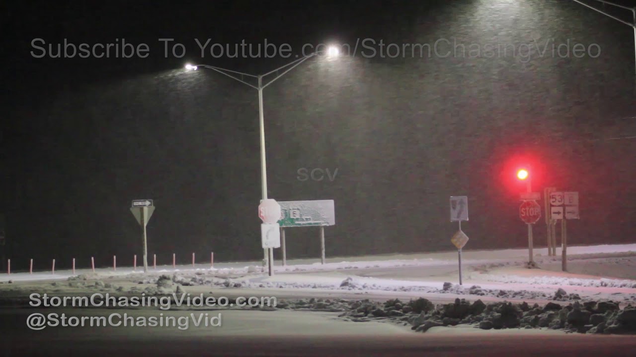 Duluth, MN Canal Park Winter Storm - 5/9/2019