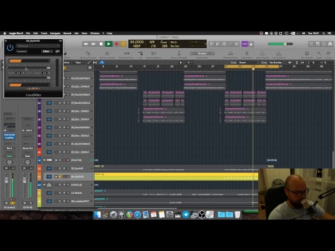 Live. Mixing Prog Rock music in Logic Pro X (RU)