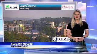 Willamette Valley: Sunny and warm today, showers possible the end of the week