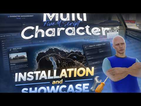 Jota Dev Multicharacter | Most Advanced FiveM Multicharacter | Full Guide & Installation Showcase