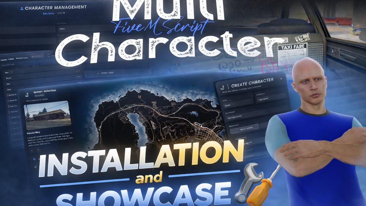Jota Dev Multicharacter | Most Advanced FiveM Multicharacter | Full ...