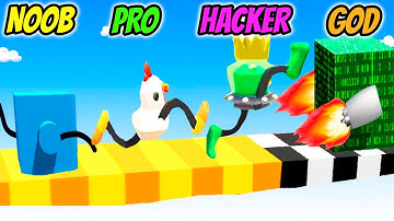 Draw Climber - NOOB vs PRO vs HACKER vs GOD