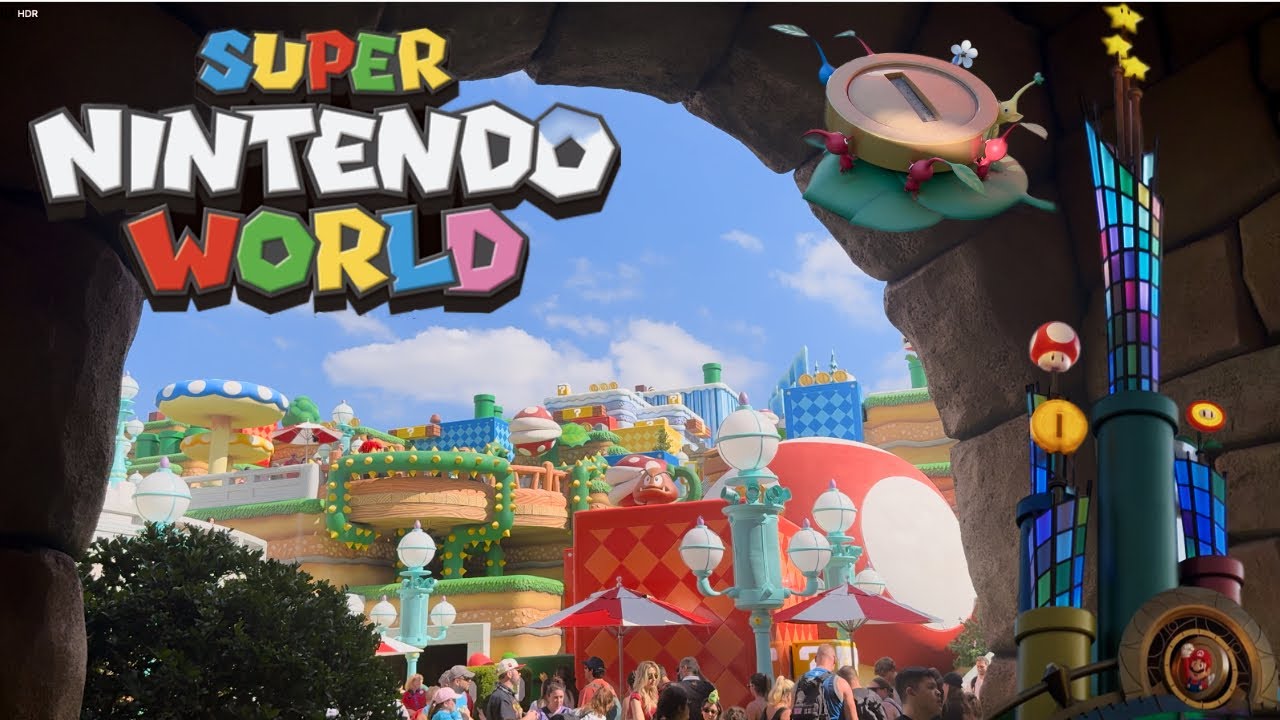 Super Nintendo World Epic Universe 2025 | Full Tour, Mario Kart, Donkey Kong Coaster & Tips! | EV RV