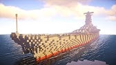 マイクラ神建築 戦艦大和をマイクラで再現したものがすごすぎる 海外製作 Youtube